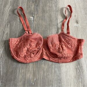 Victoria’s Secret Glitter Peach Push-Up Without Padding size 36DD